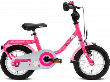 Puky Steel 12" Lovely Pink - Pigecykel - 2023