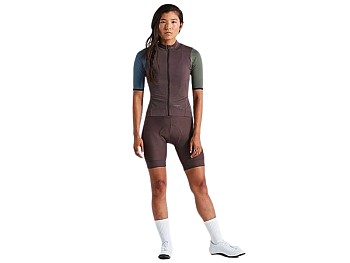 Specialized Prime SS Dame Jersey, Cast Umber