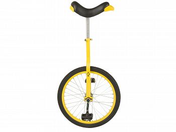 Fun 20" Ethjulet Cykel, Yellow