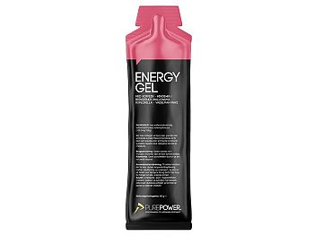 PurePower Caffeine Energy Gel, Hindbær