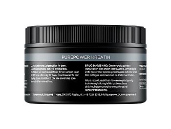 PurePower Supplements Neutral Creatine, 300 gr