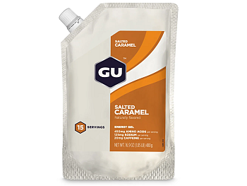 GU Caffeine Salted Caramel Energy Gel, 480 gr