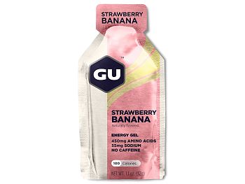 GU Strawberry Banana Energy Gel, 32gr