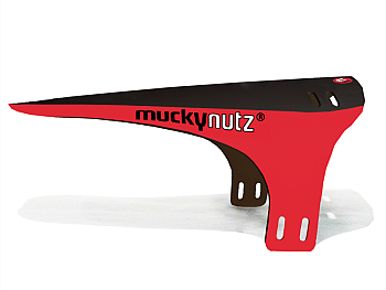 Mucky Nutz Face Fender Forskærm, Black/Red