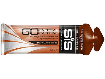 SiS GO Energy + Koffein Double Espresso Gel, 60ml