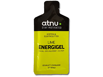 Atnu Lime Koffein Energigel, 40g