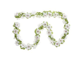 Basil Garland Blomsterkrans, Hvid