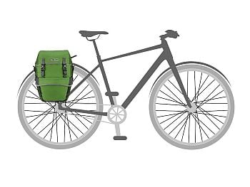 Ortlieb Bike-Packer Plus Green Taskesæt, 2 x 21L