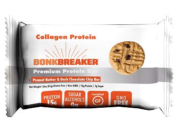 Bonk Breaker Collagen Proteinbar, Peanut & Chocolate