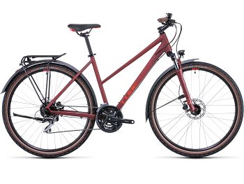 Cube Nature Allroad Red - Damecykel - 2022