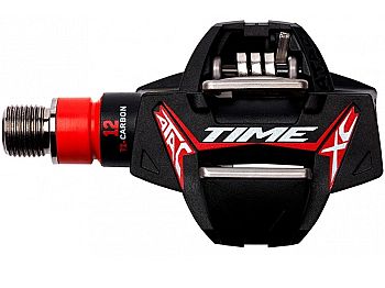 Time XC 12 Ti-Carbon ATAC Pedaler, Black/Red