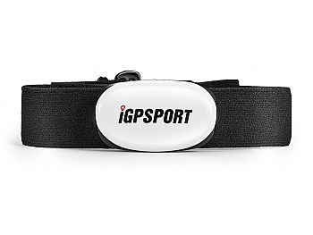 iGPSport Bluetooth + ANT+ Pulsbælte, White