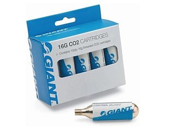 Giant Co2-Patron m. Gevind, 10 stk