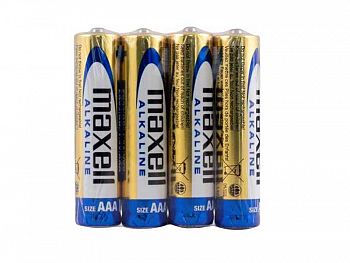 Maxell AAA Batterier, 4 stk