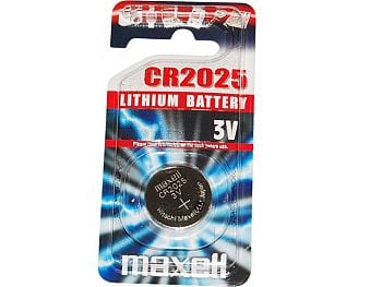 Maxell CR2025 3V Batteri