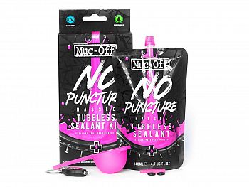 Muc-Off No Puncture Hassle Tubeless Sealant Kit, 140ml
