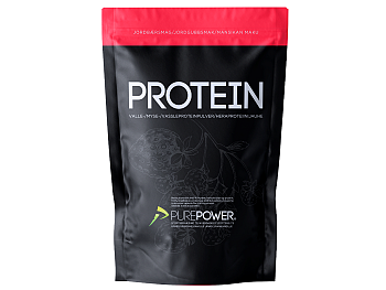 PurePower Jordbær Proteindrink, 1 kg