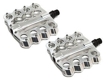 Speedplay Brass Knuckles Crome-Moly Pedaler, Polished