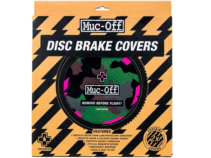 Muc-Off Disc Brake Covers, Camo | bremseskive og -klods