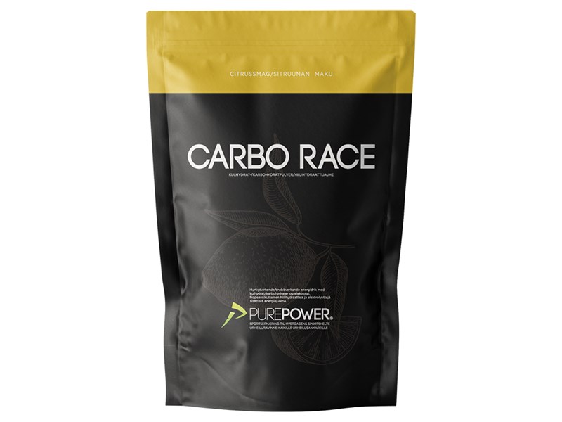 Carbo Race Elektrolyt Appelsin 1 kg | energidrik og pulver